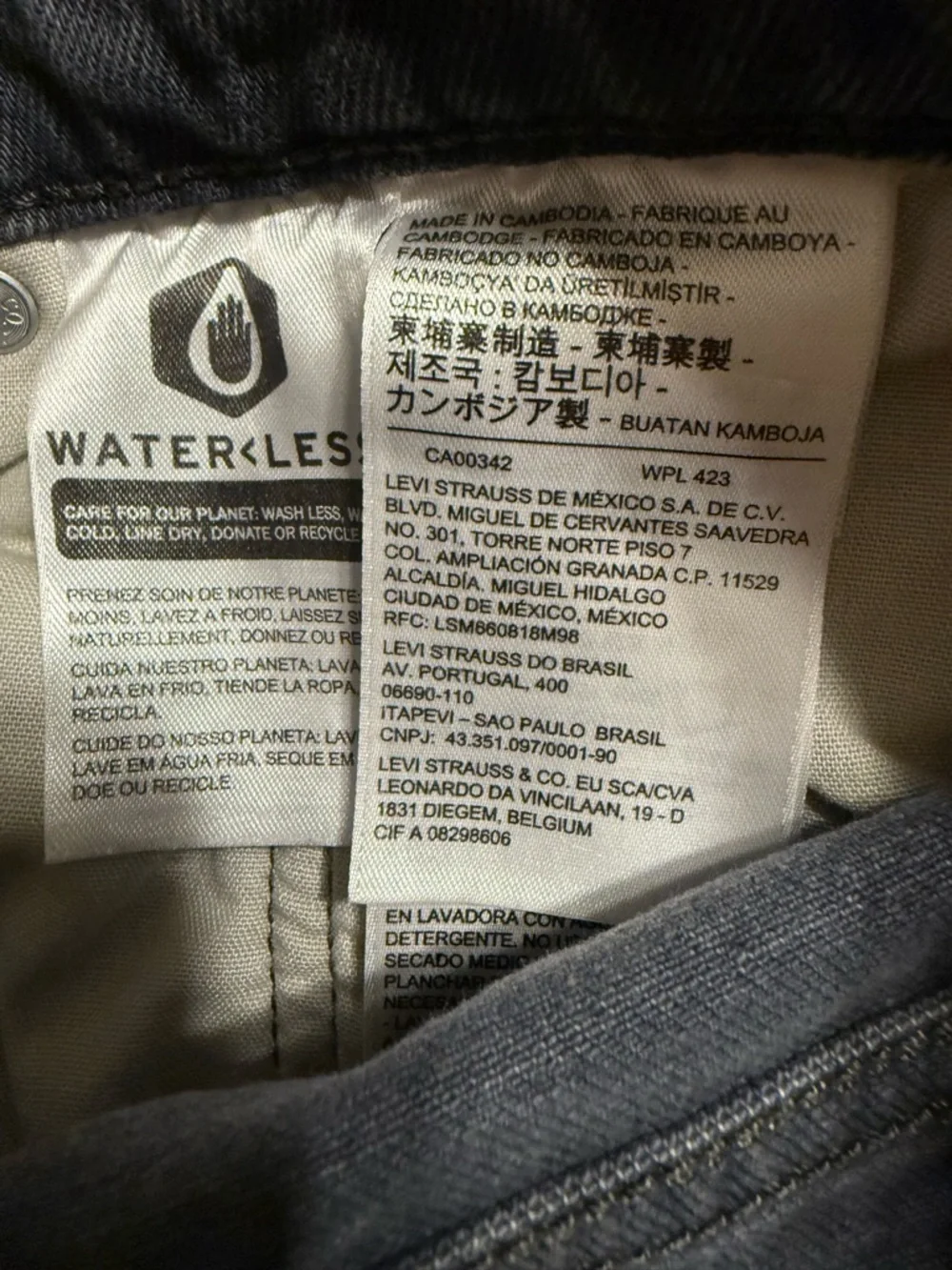 Levi’s Vintage 501 Skinny - Charcoal